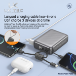 UK-Tek by SENDEM Luggage Series Built-In Dual-Line Power Bank - Image 3